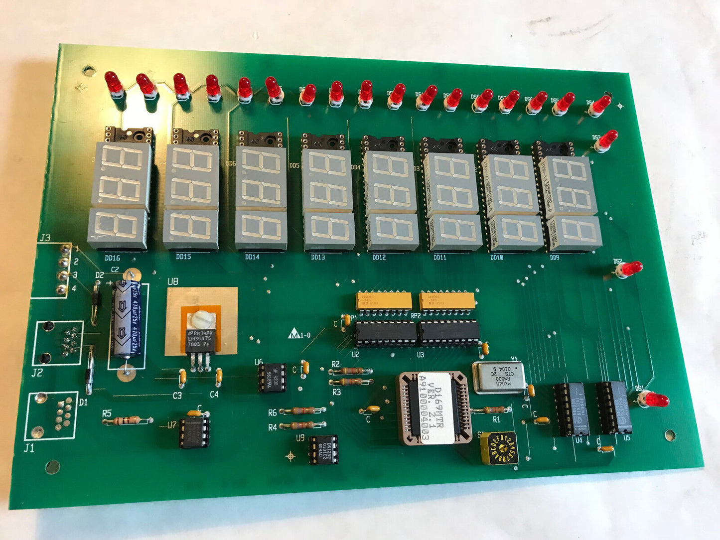 Forry Avc 6000 Display Card Pcb Pn 102054 Rev B 102054-03 Rev C,Ad