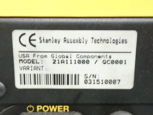 Stanley 21A111000/Qc0001 Tau Qpm Controller Unit,Stanley 21A111000,Qc0001,Eo