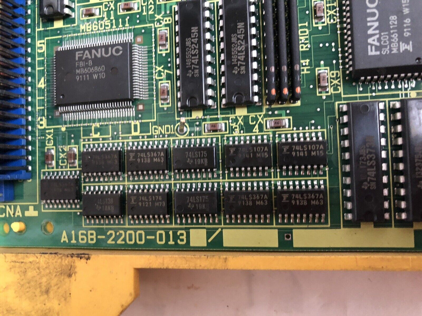 Fanuc A16b-2200-0131/13B Base-1, A16b-2200-0131 Pc Board,Dl