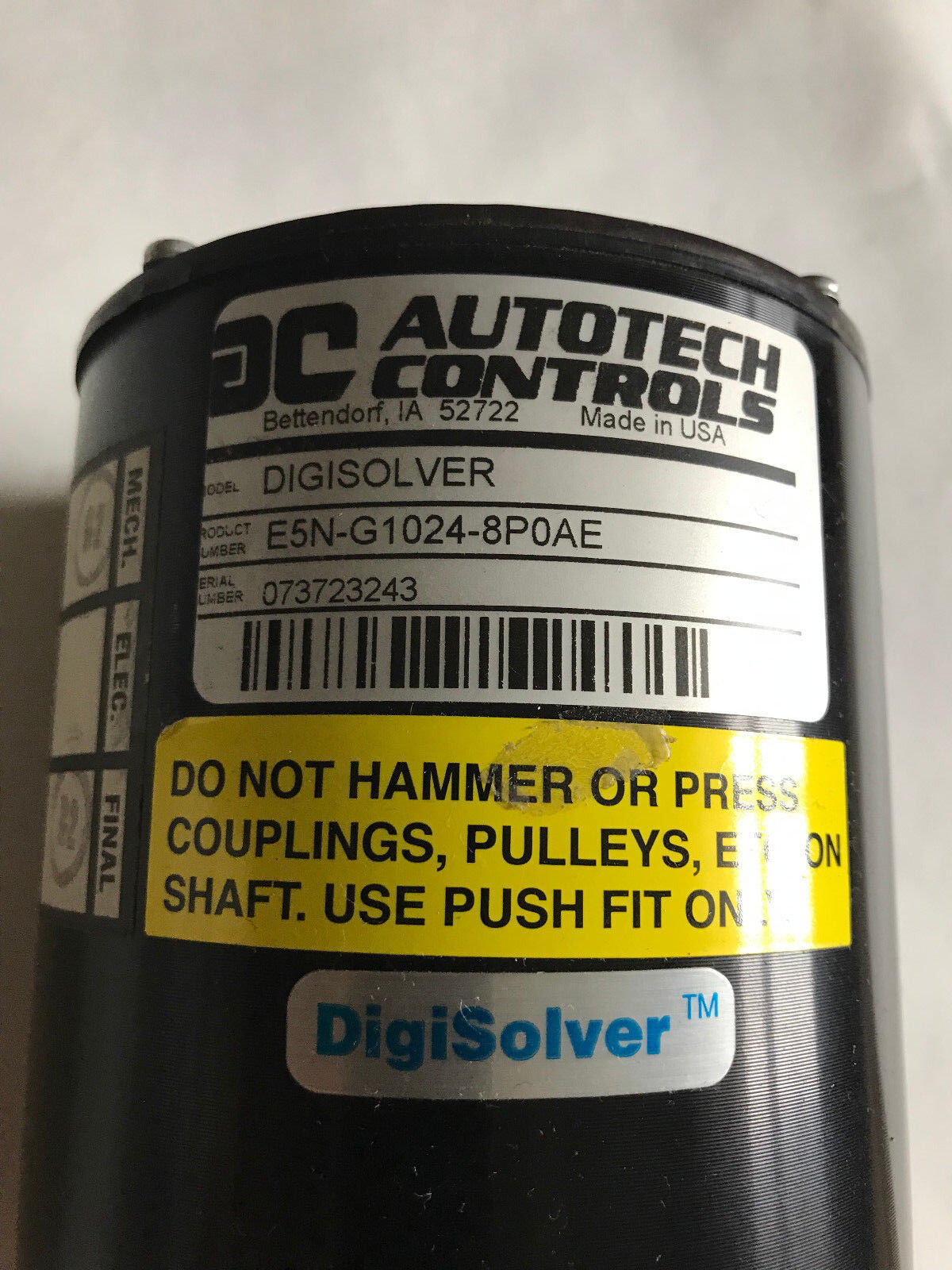 Autotech E5n-G1024-8P0ae Digisolver Rotary Encoder,Ac E5ng10248p0ae,Si,Fg
