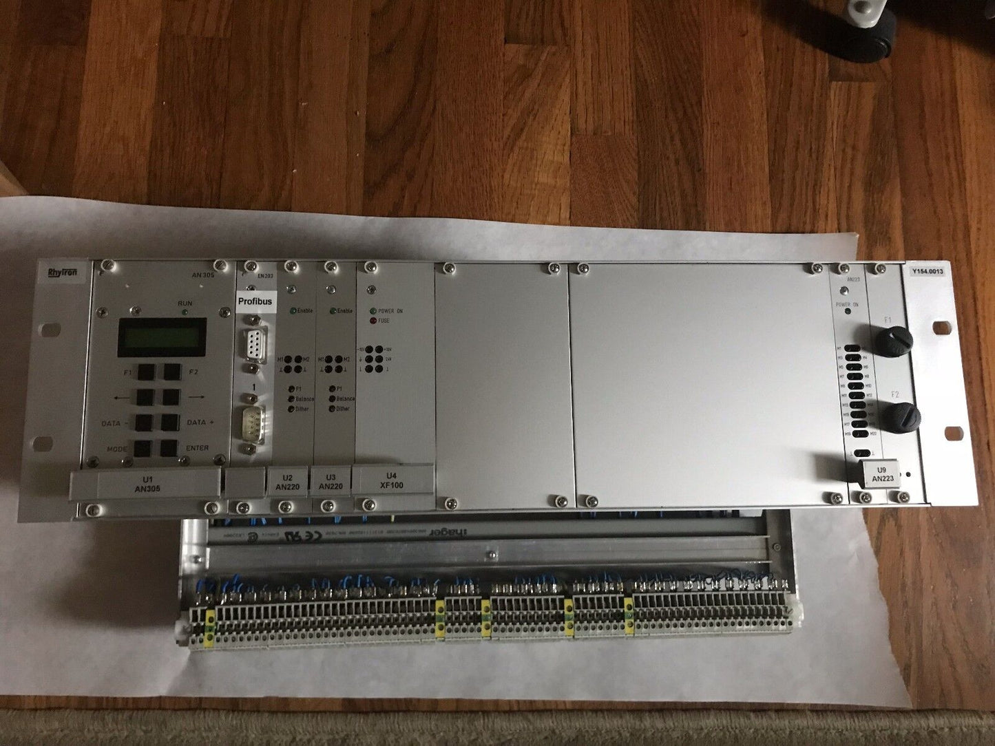 Rhytron U1 An305 Controller,An220,Xf100,U9 An223,En203 Profibus,Hager E48414,Cx