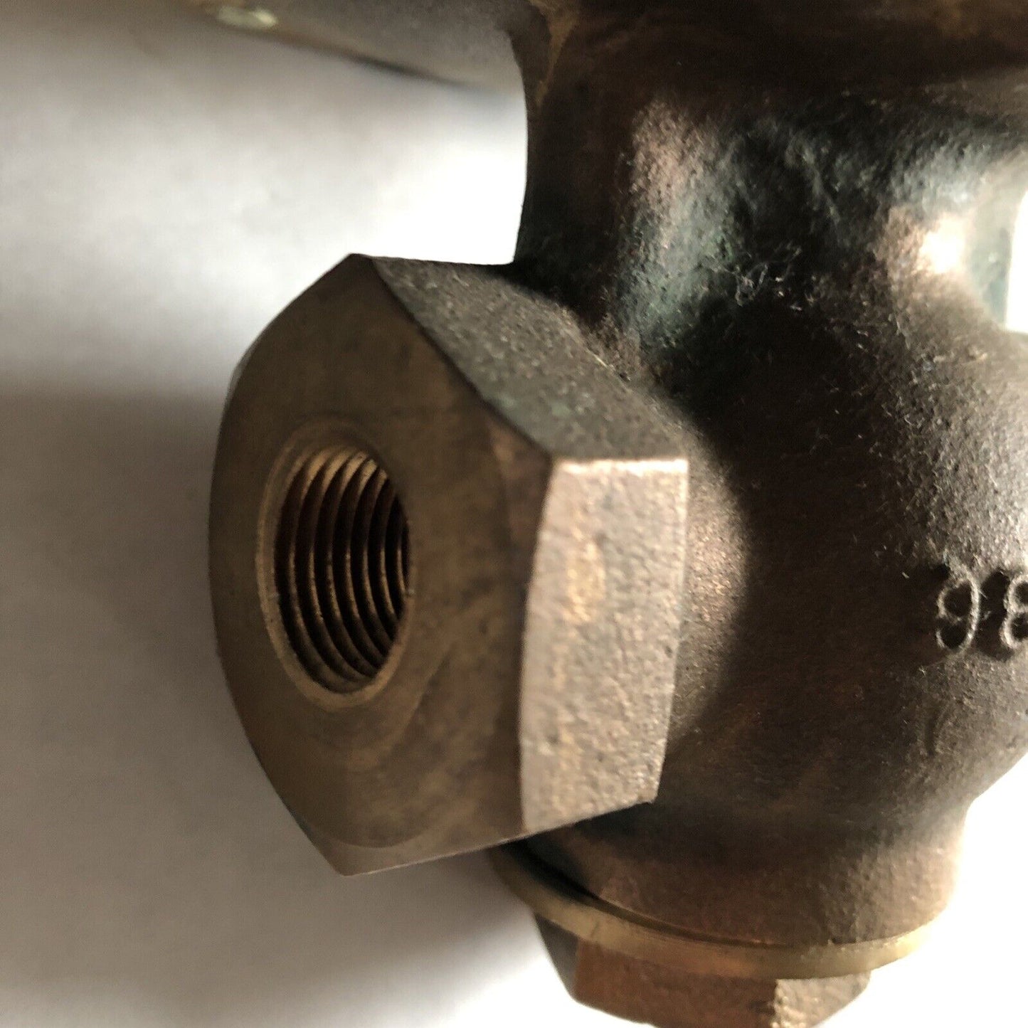 Masoneilan 33-1,3/8" No 33-1 Bronze Relief Valve Regulator 60-100Psi Cv 27,Al