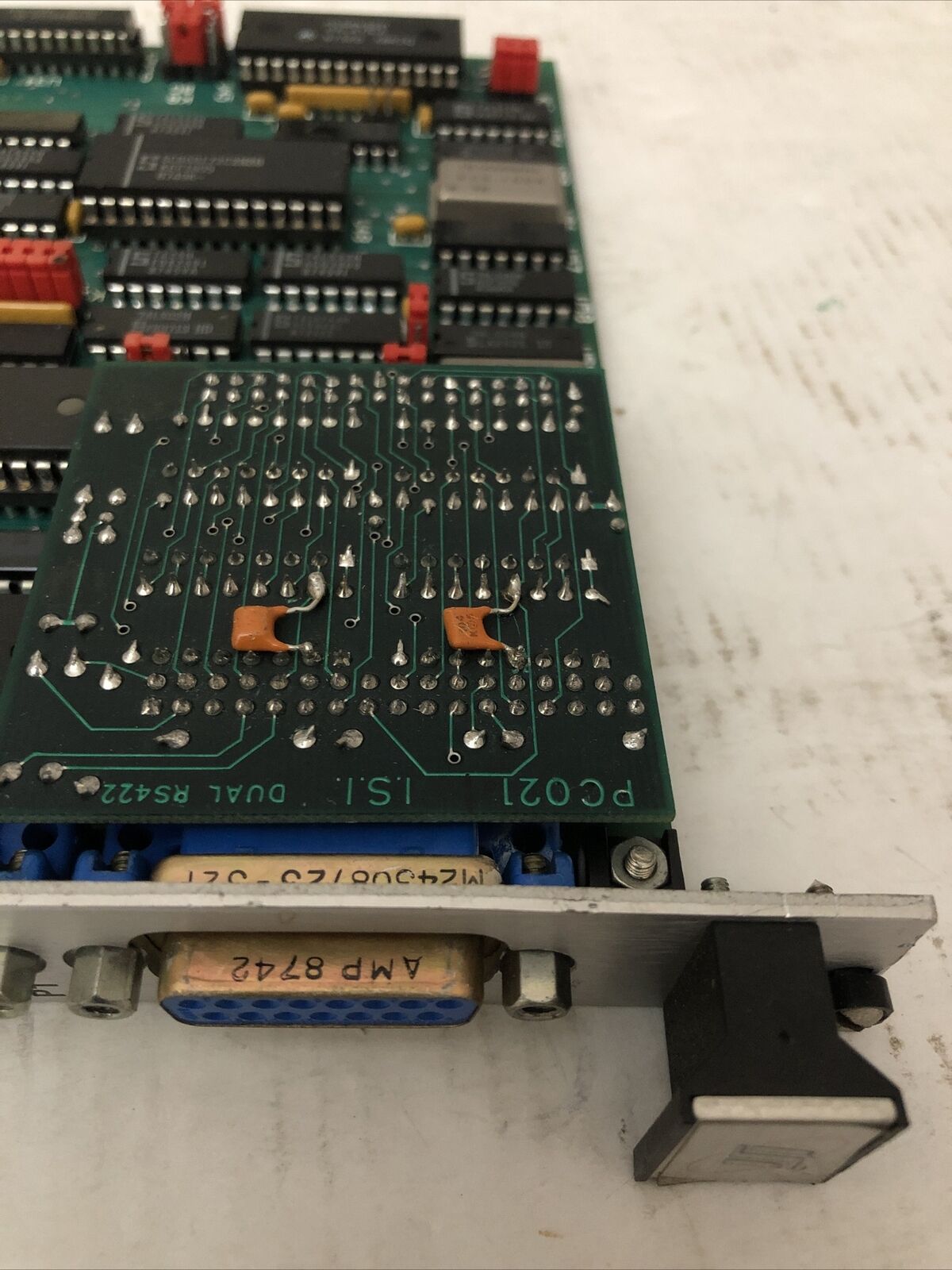 Isi S/Rpu,Pc014e,Pc021a, Norgren Control Card S/Rpu P1/P2 15Pin Connector,Eb