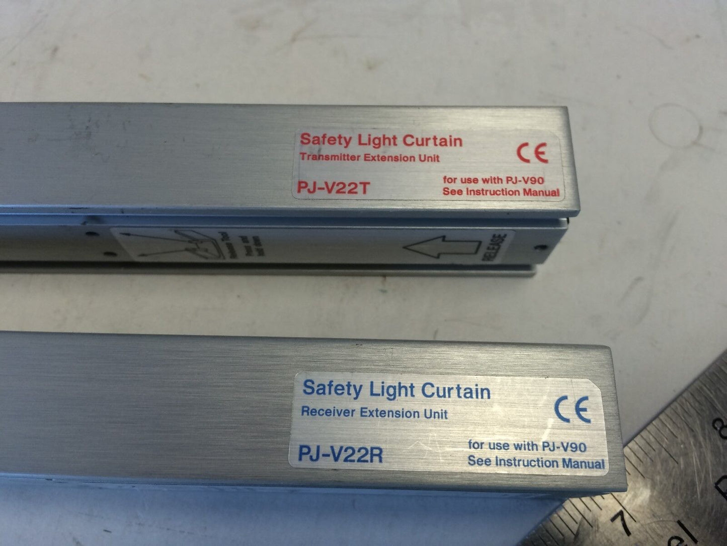 Keyence Light Curtain Set Pj-V22,Pj-V22t Pjv22r,Dj