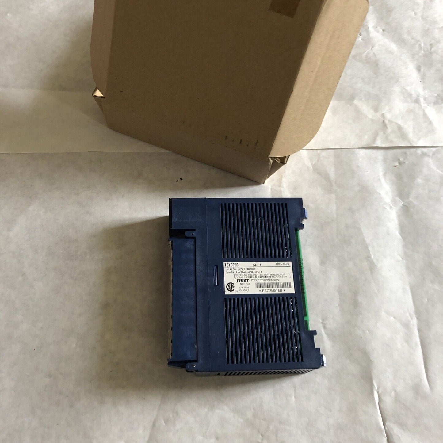 New Toyopuc Ad-1,Thk-7936,Pc2j-Ad-1 Analog Input Module 1-01,Bu