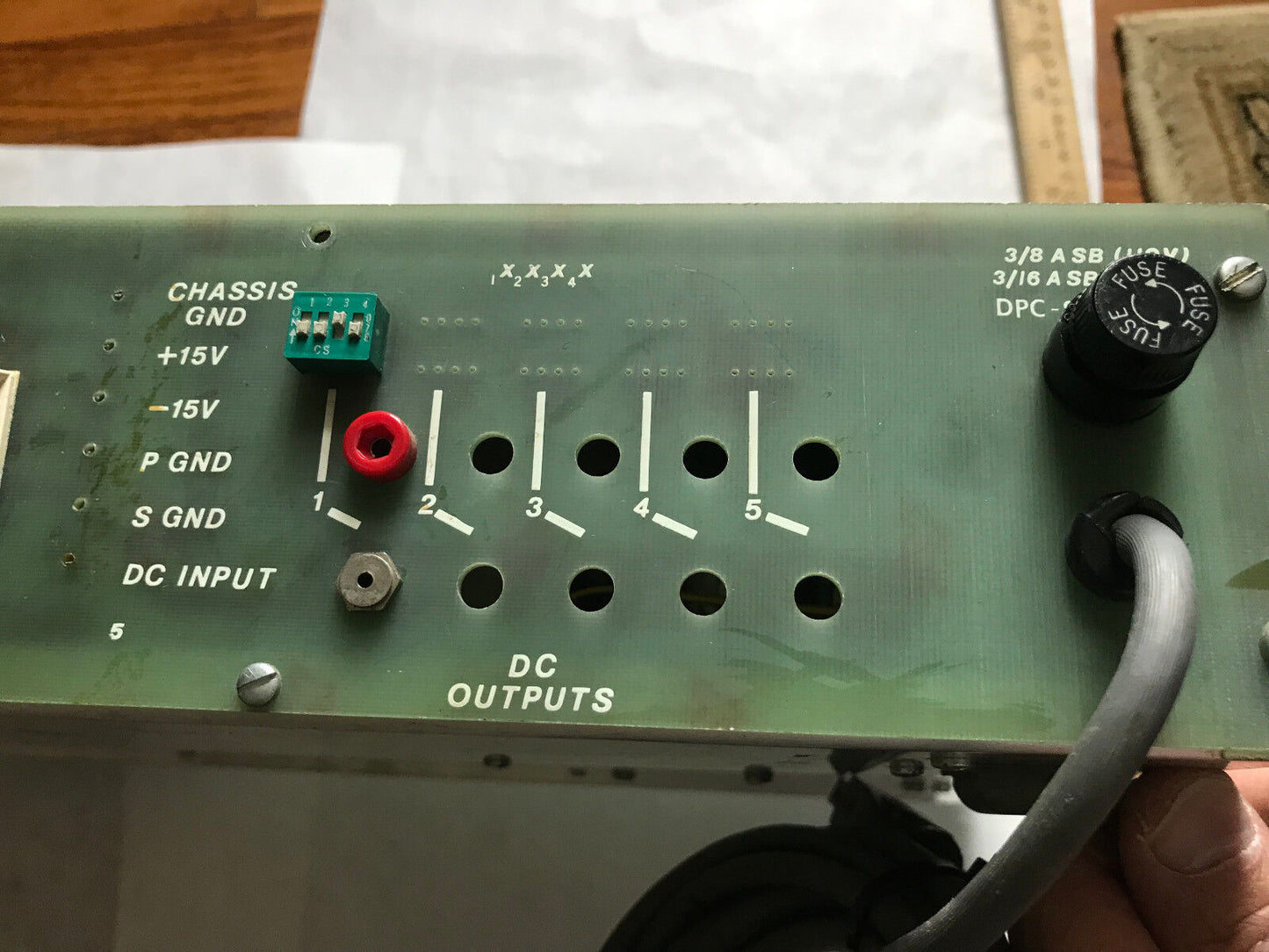 Mks Ps/Dvm Baratron Pdr-1 Pressure Transducer Power Supply/Readout Type Pdr,Sh
