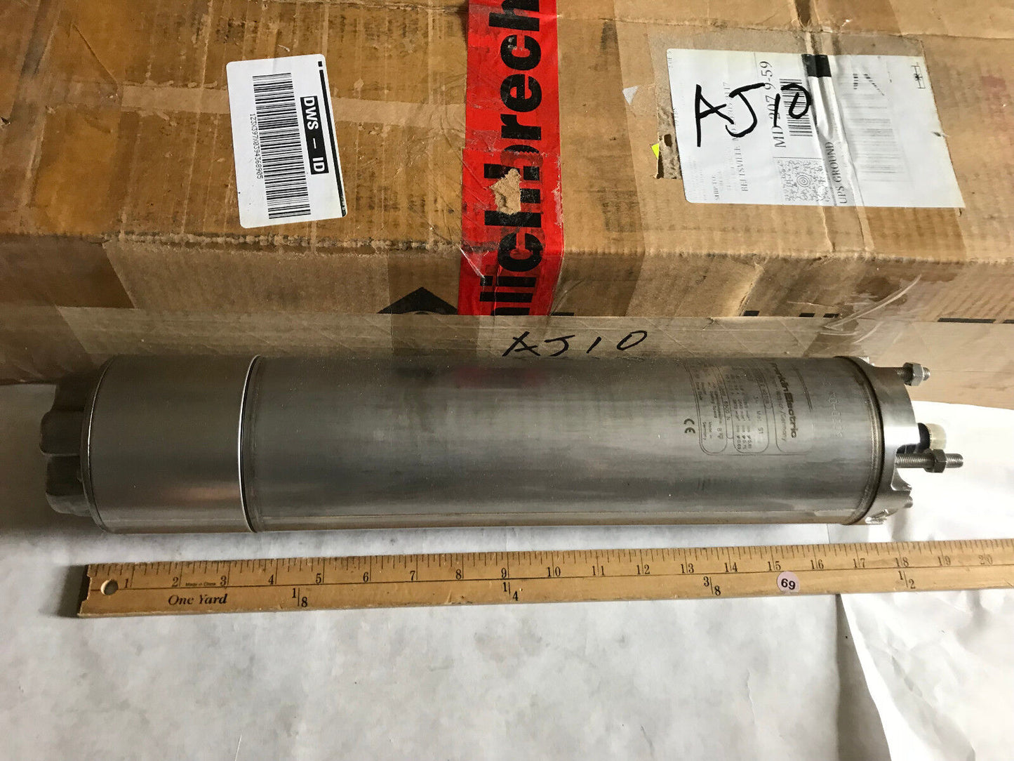 Franklin Electric 2345263503,07E62 30-0009, 4" Submersible Pump 316Ss, 6500N,Aj
