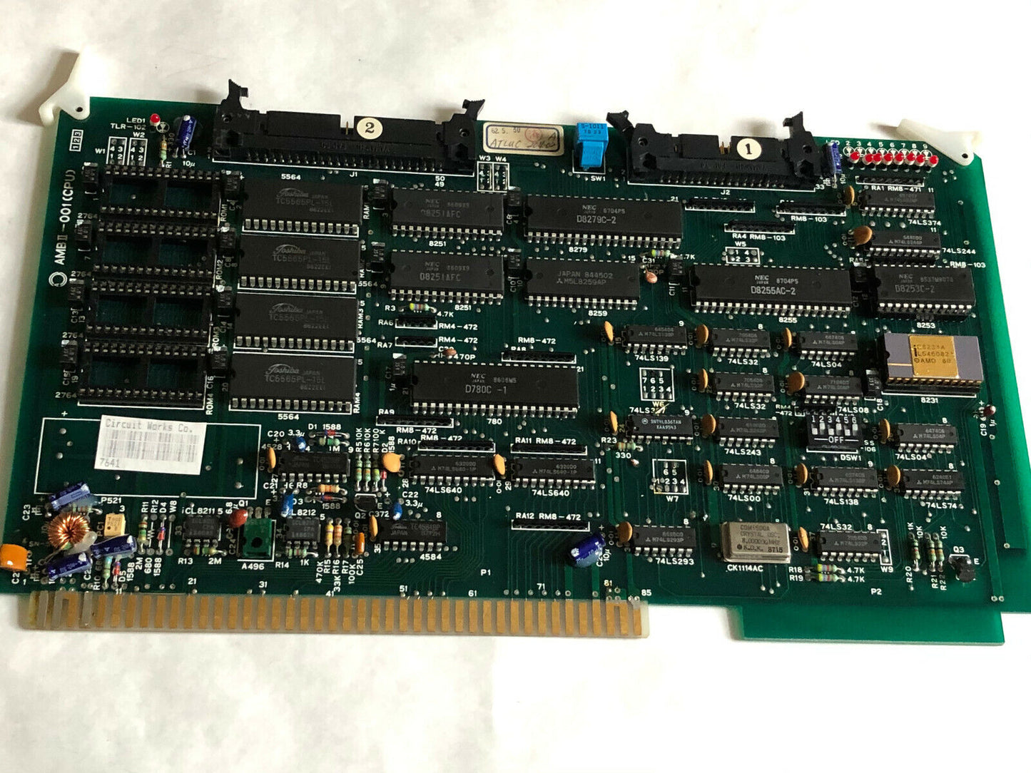 Amb Ii-001(Cpu),933082-1 E,At-423,Ambii-001(Cpu),Amb2-001,(Missed 4 Chips),Sj