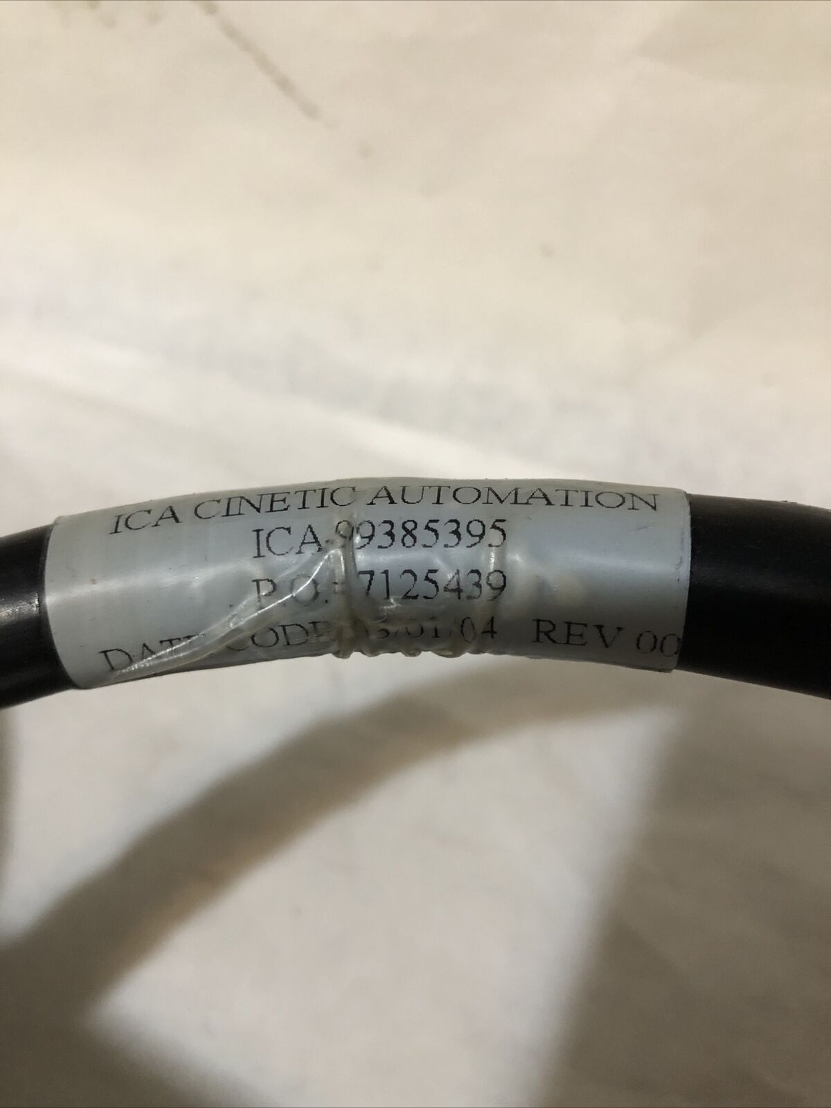 New Ica Cinetic Ica-99385395 Servo/ Encoder Cable,17-Pin,P.O 71255439,E54661,Bh