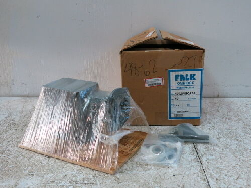 New Falk 1262Wbqf1a Omnibox Gear Worm Reducer, 40:1 Ratio,5/8" Shaft Diameter,Bs