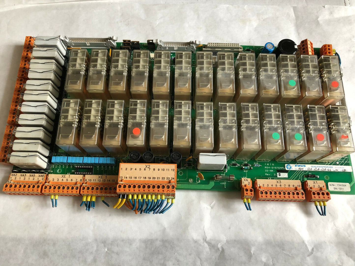 Reis Robotics 1741504 Rs4-Systempl Control Reis Rl26 Pick & Place Board,Ae
