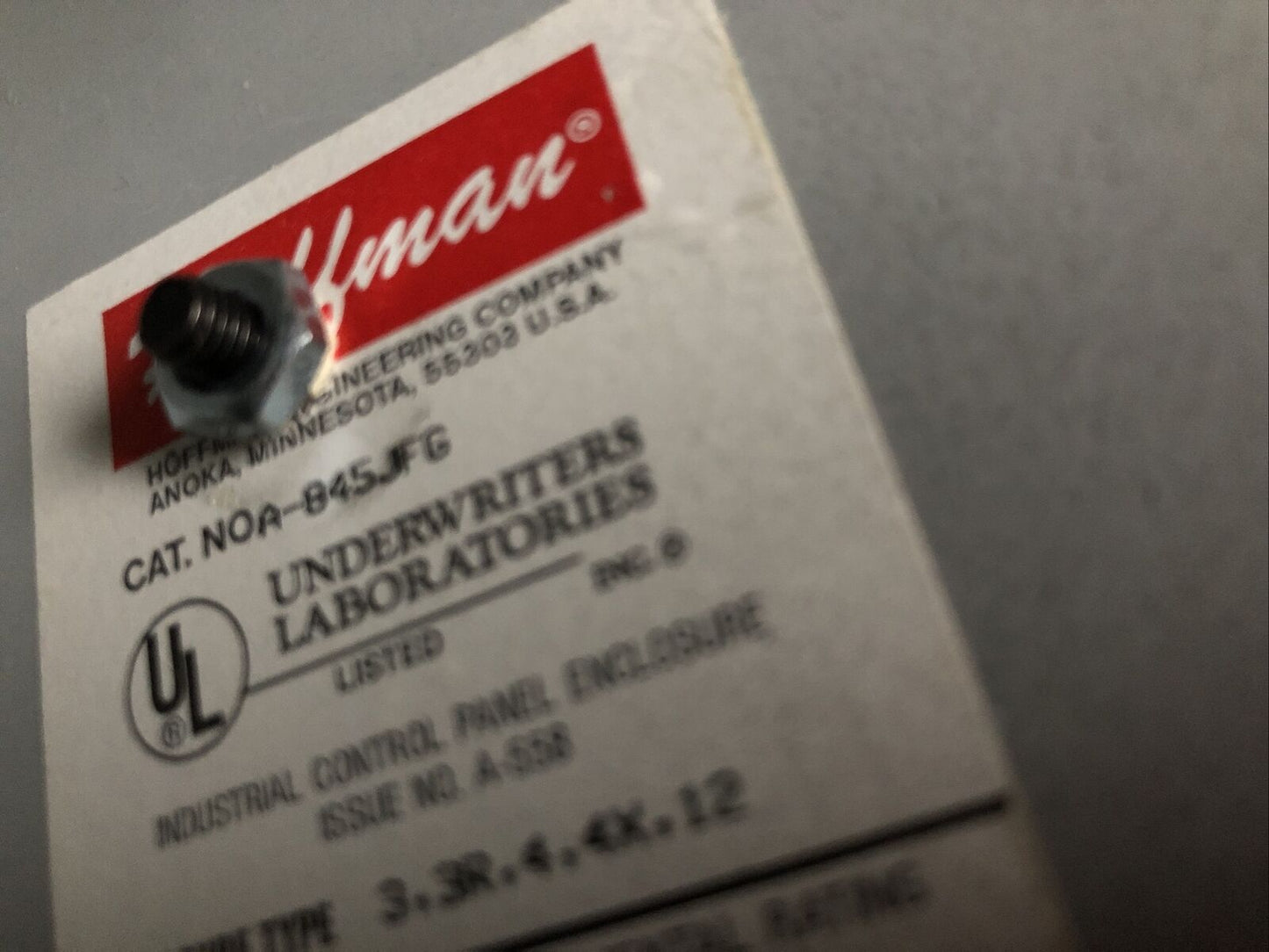 Hoffman Noa-845/Fg Pulse Generator,Le 2-12,Handwheel Pendant,Olm-01-2Z1-51,Fb