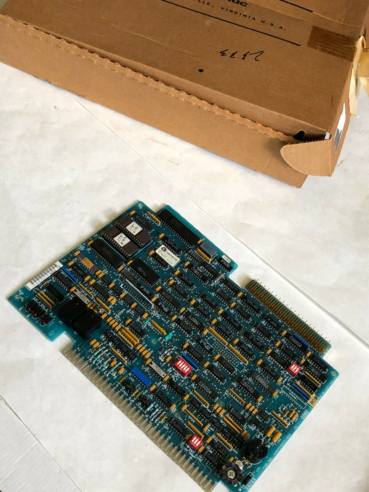 Ge Fanuc Ic600yb917c,44A723622-001 R02/2 Control Module 44A7177595-G01,Sac63,Cf