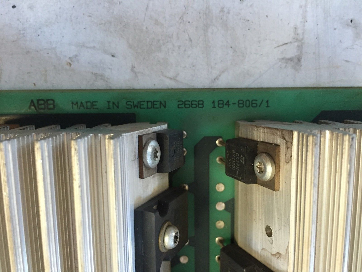 Abb 2668 184-806/1 Robotic Servo Power Unit,Abb Yte 102A,Yt213001-Ba/1,Cl