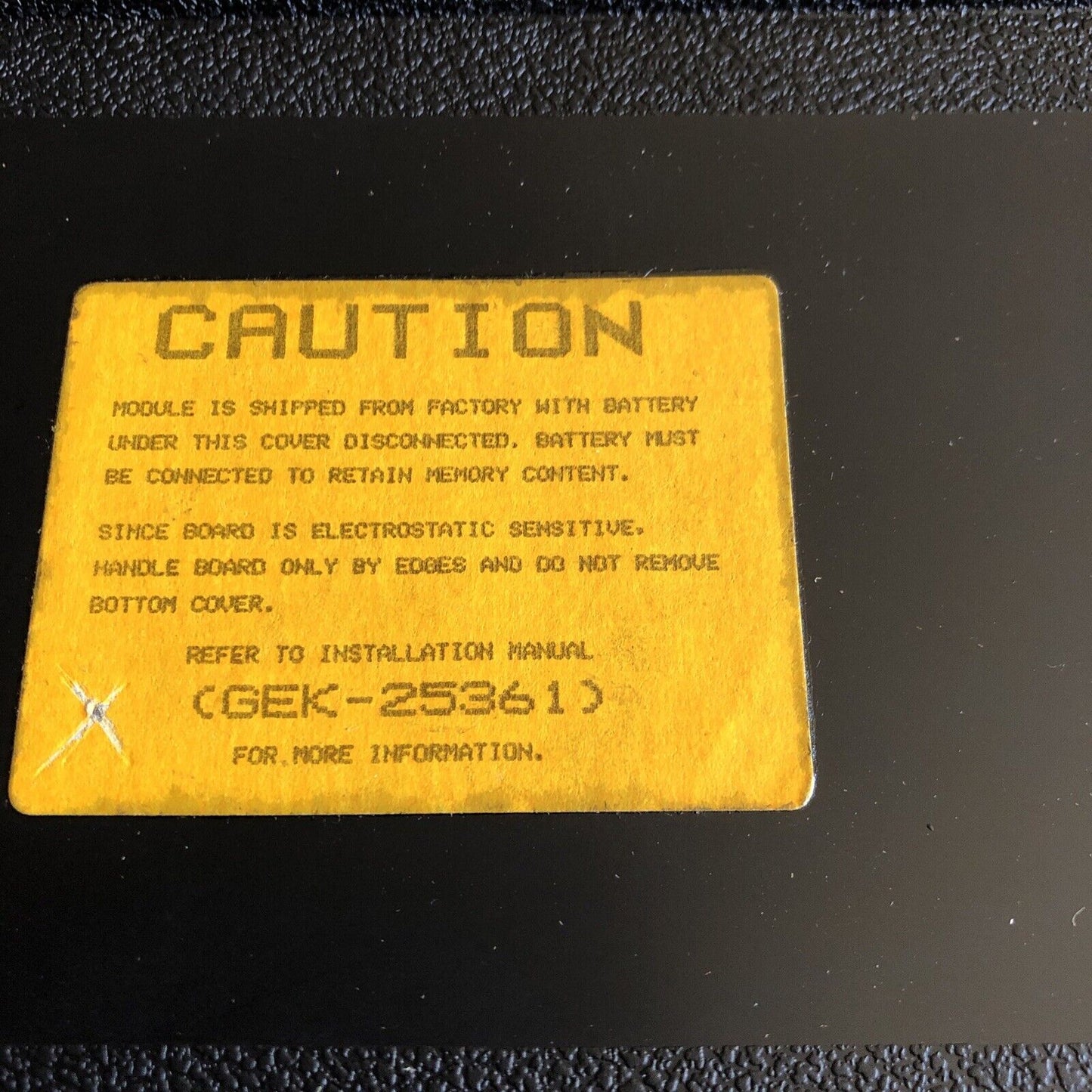New Fanuc Ge Ic600lr616l Memory 8K/8K Memory Six Ic600lr616,Gek-25361,Cm608,Bd