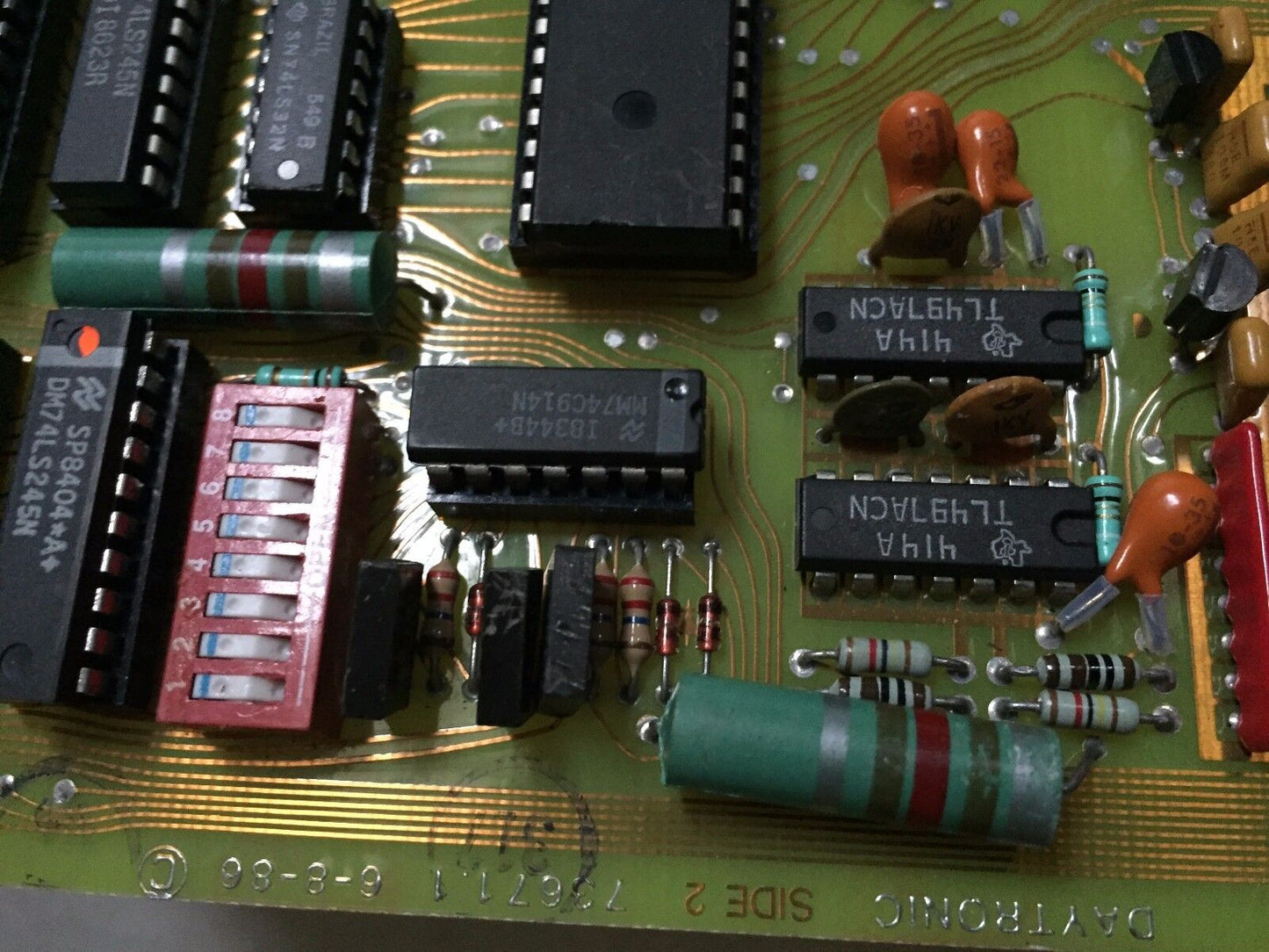 Daytronic 10Bip232v Pc Board-Now 10Bip232,10Bip232v H/W 5.0,Bt