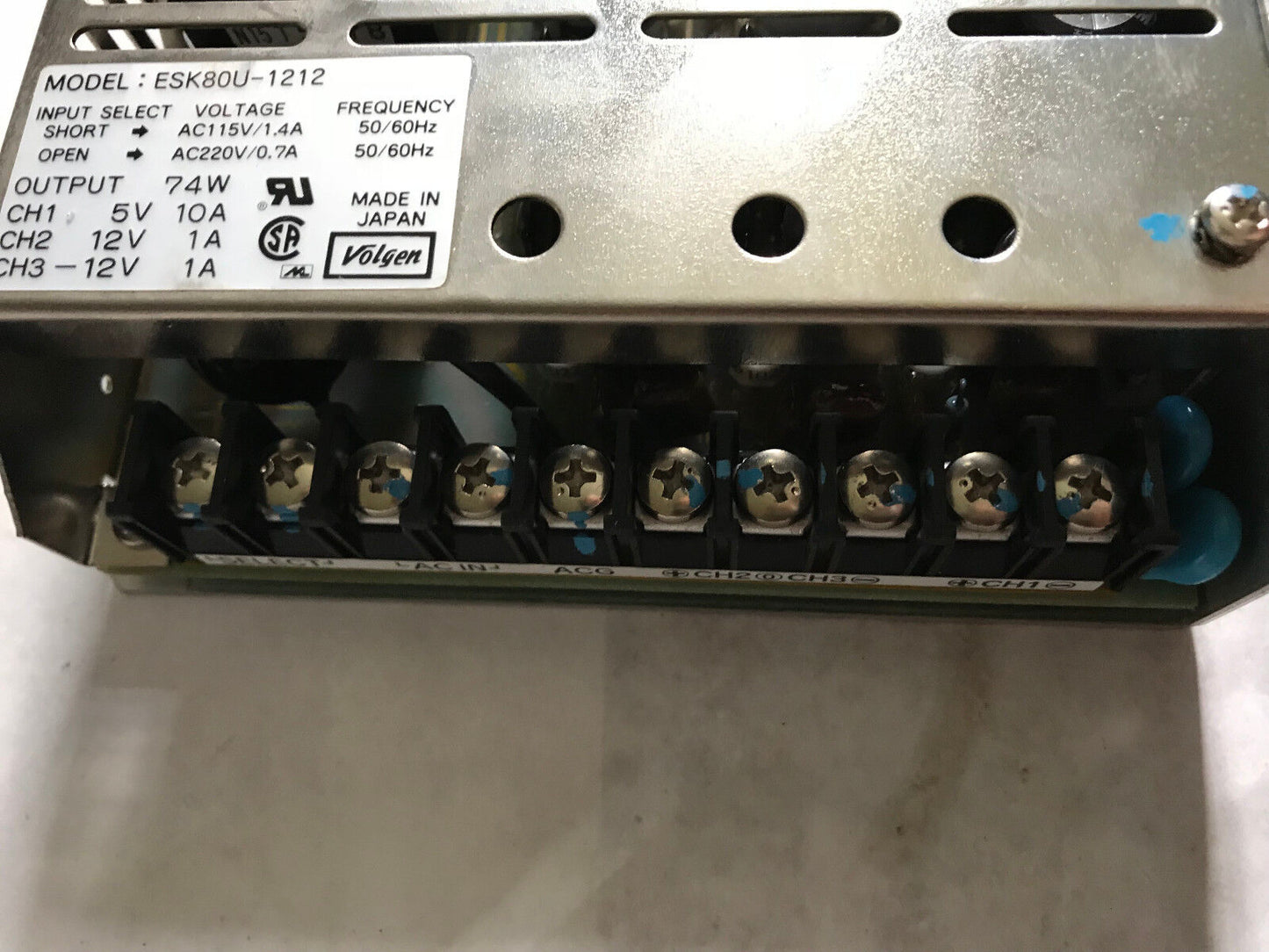 Elco Esk80u-1212 Volgen 24Vdc Esk80u-1212 Power Supply,Ep