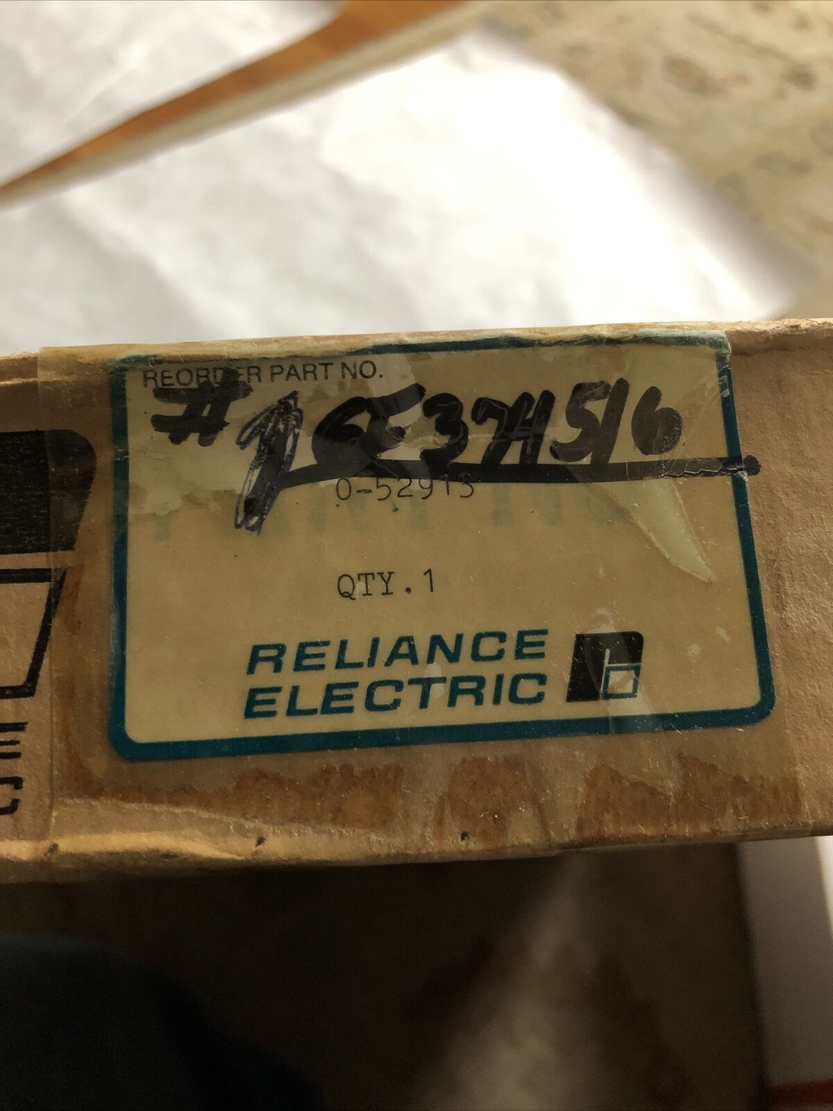 Baldor 0-52913 Reliance Electric 6F374516,Ha Ci74y143 Computer Inertface,Sm