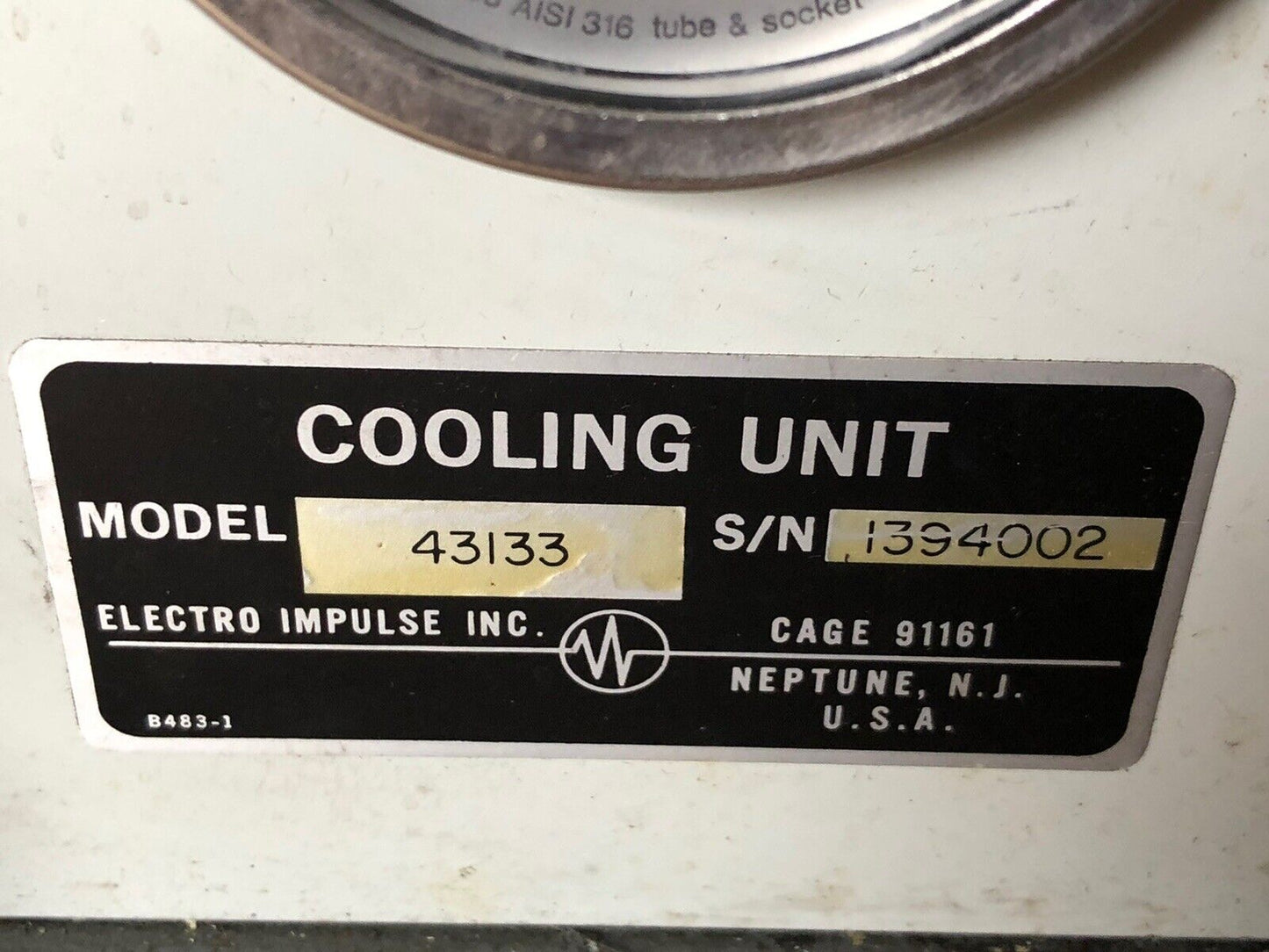 Electro Impulse 43133 Liquid Nitrogen/Cryo Cooling Unit,115 Vac 43I33,Ch