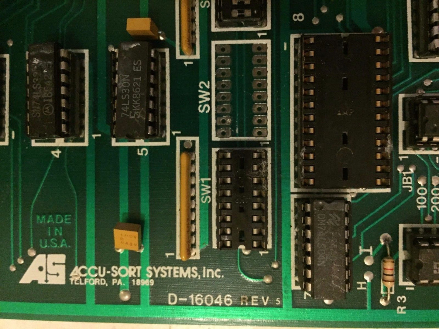 As D-16046,Accu-Sort D-16046 Rev5,Accu-Sort D-16046,Az