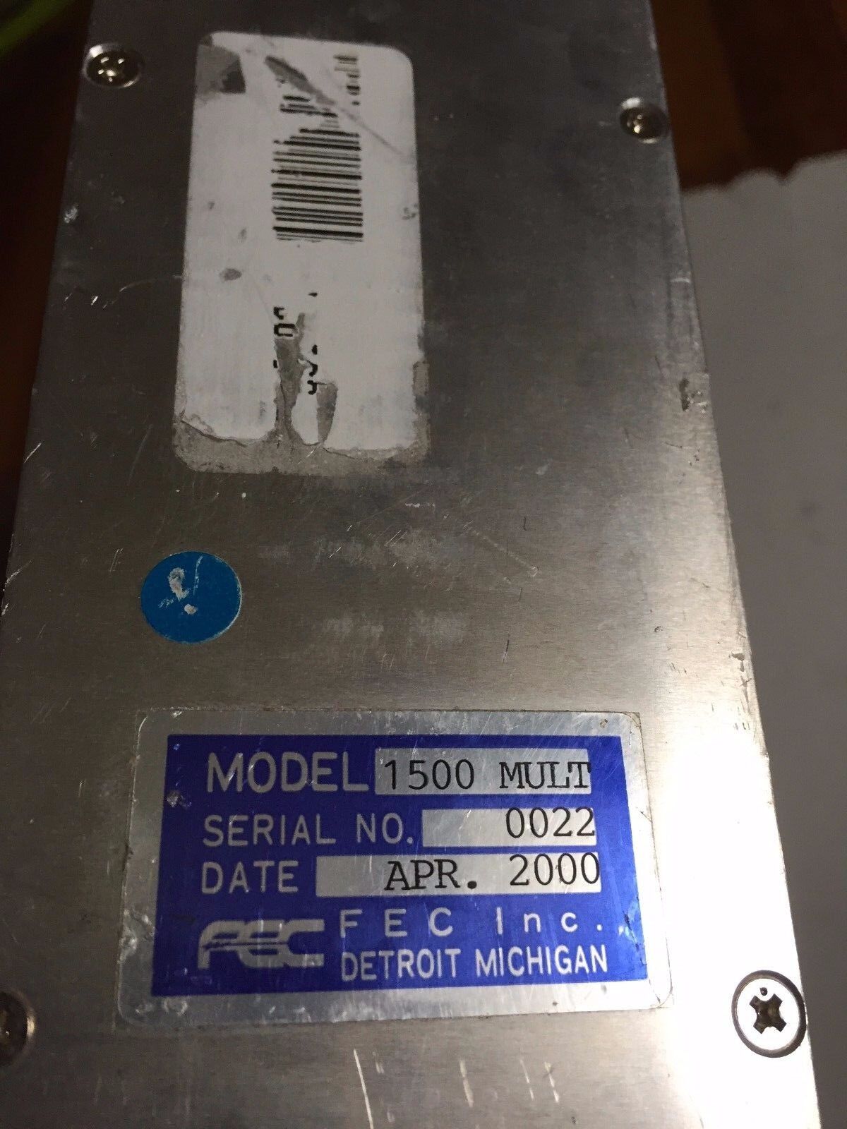 Fec Afc1500mult,Fec 1500 Multi, Axis Controller Ac100/220,Cu