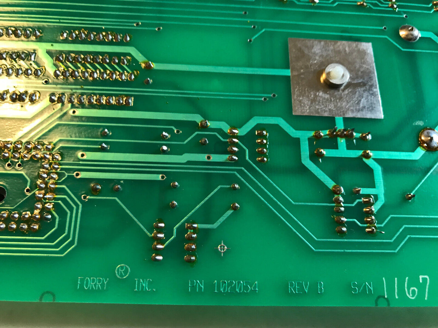 Forry Avc 6000 Display Card Pcb Pn 102054 Rev B 102054-03 Rev C,Ad
