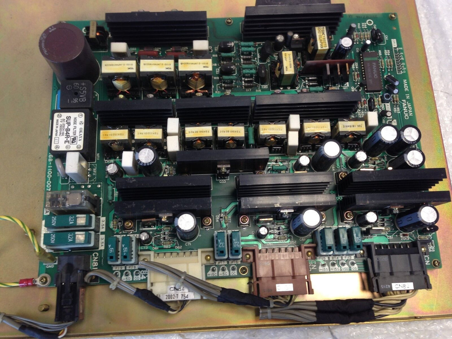 Fanuc A16b-1100-0070 /04A Edm Elox Power Supply Circuit Board,Di