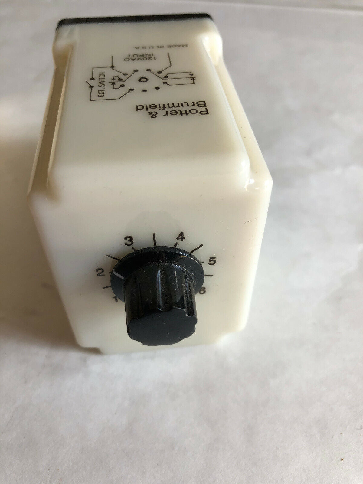 New Potter & Brumfield Ckb-38-79010 P&B Time Delay Relay 1-10Sec 120Vac Coil,Cl