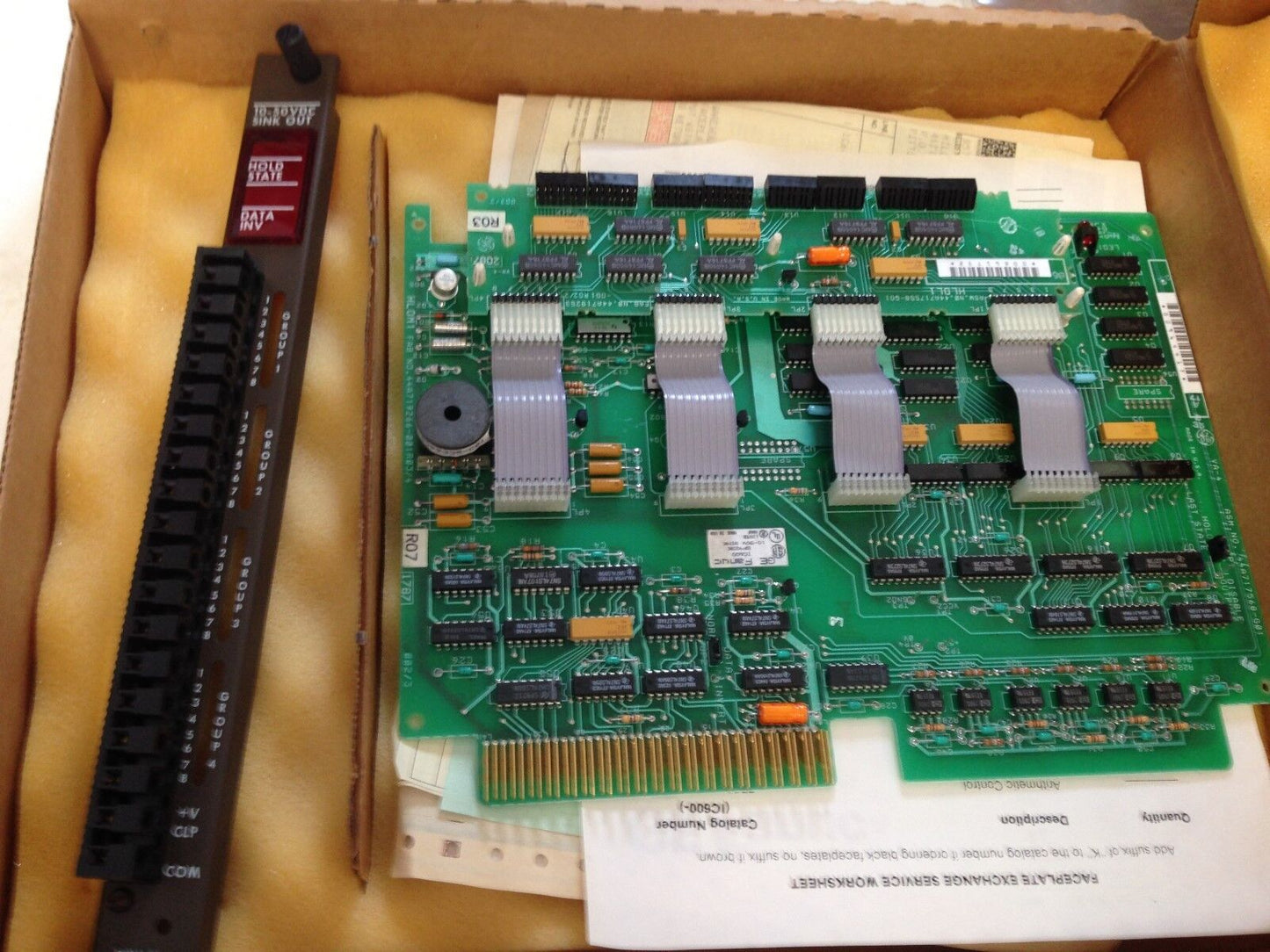 Ge Fanuc Ic600 Bf923k 10-50V Sink Out Module 250Ma/Pt 44A717558-G01 Va-4,Fl