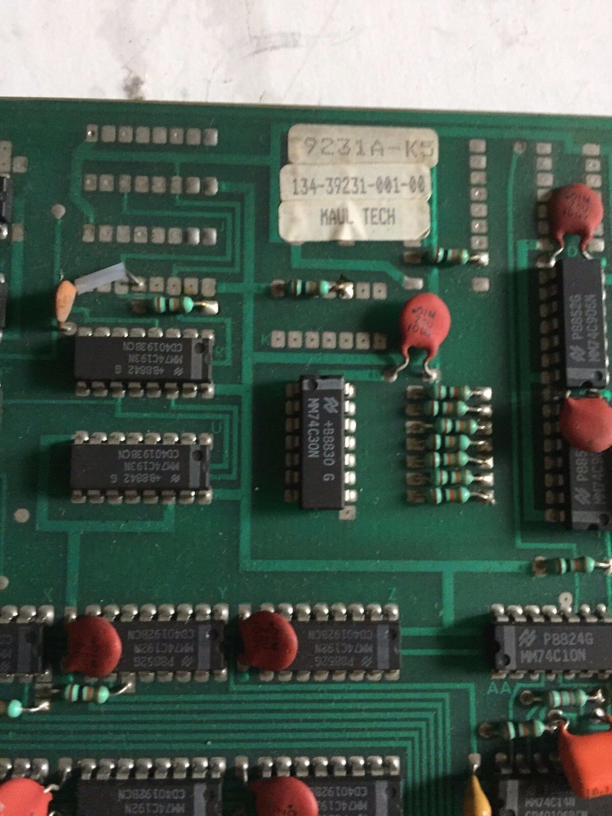 Maul Tech 134-39231-001-00,9231A-K5, Ecci,Maul Bros 9231A-2 Board,Ct