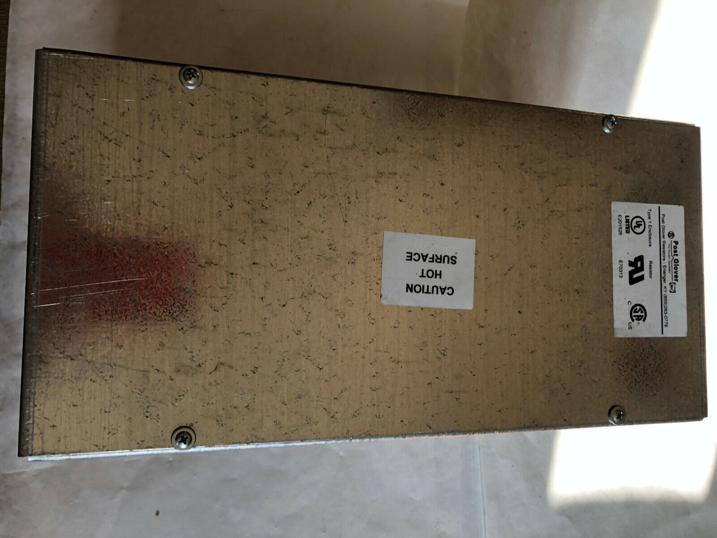 Post Glover Cu-Db67d0-0424-10100Aaa Dynamic Breaking Resistor,Cu-Db67d0-0424,Fg