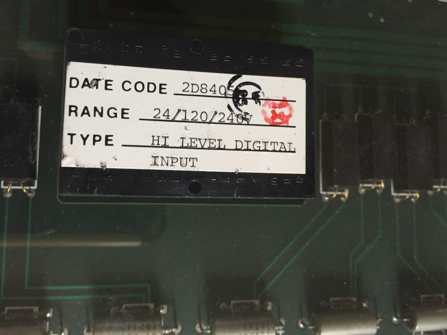 Foxboro 3F8-E2da,S3011zt Board Octal Hi Level Digital Input,Sn
