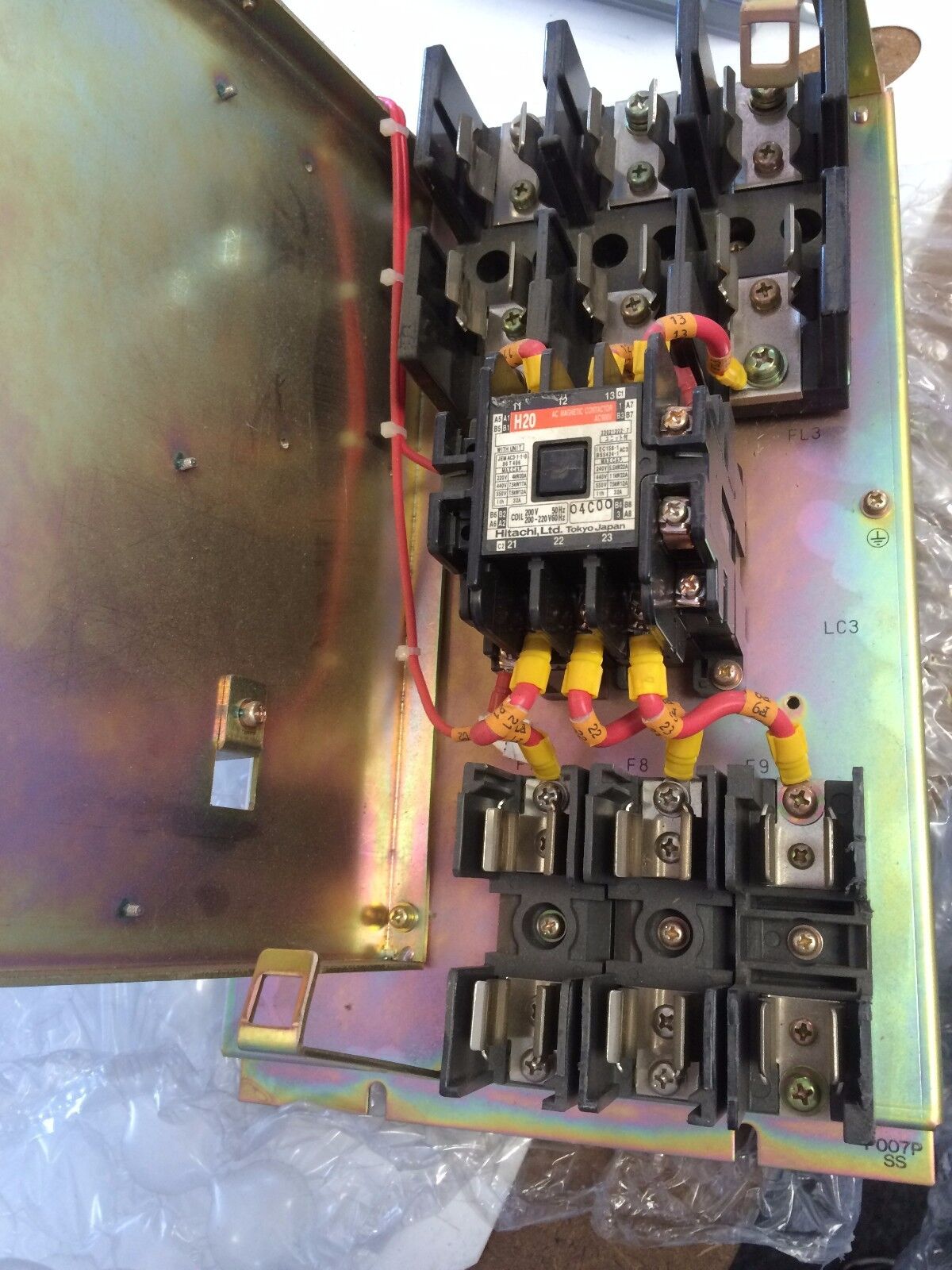 Fanuc A14b-0076-B325 01 Power Input Unit , P007p0005,Hitachi H20, Ec