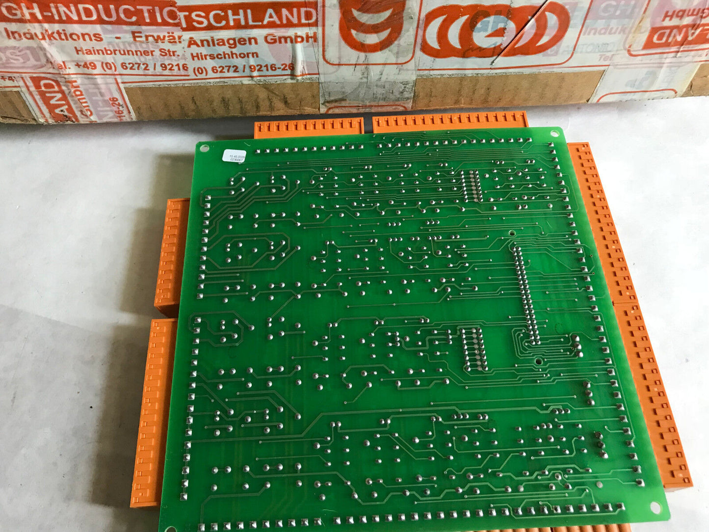 New Relebonding Cxs2.2,G.H.Group Cxs2.2 Relebonding I/O Terminal Pcb Board Gh,Eo