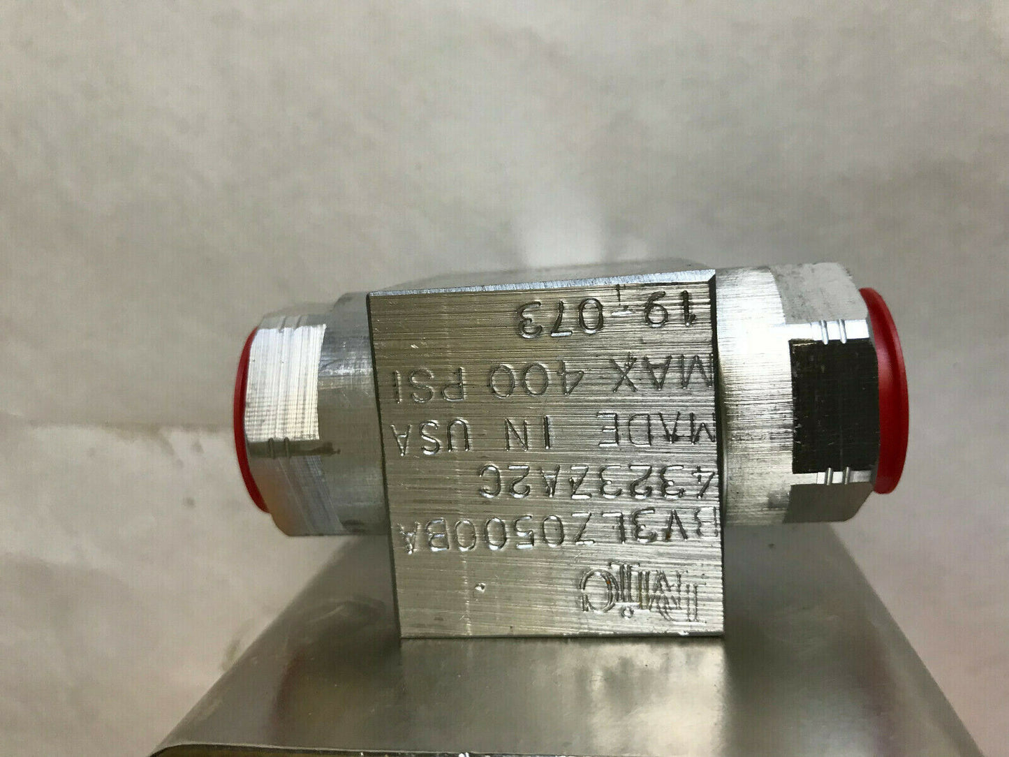 1/2" Npt Dmic Bv3lz0500ba Pneumatic Actuated Valve,4323Za2c,Max 400 Psi,10073,Sf