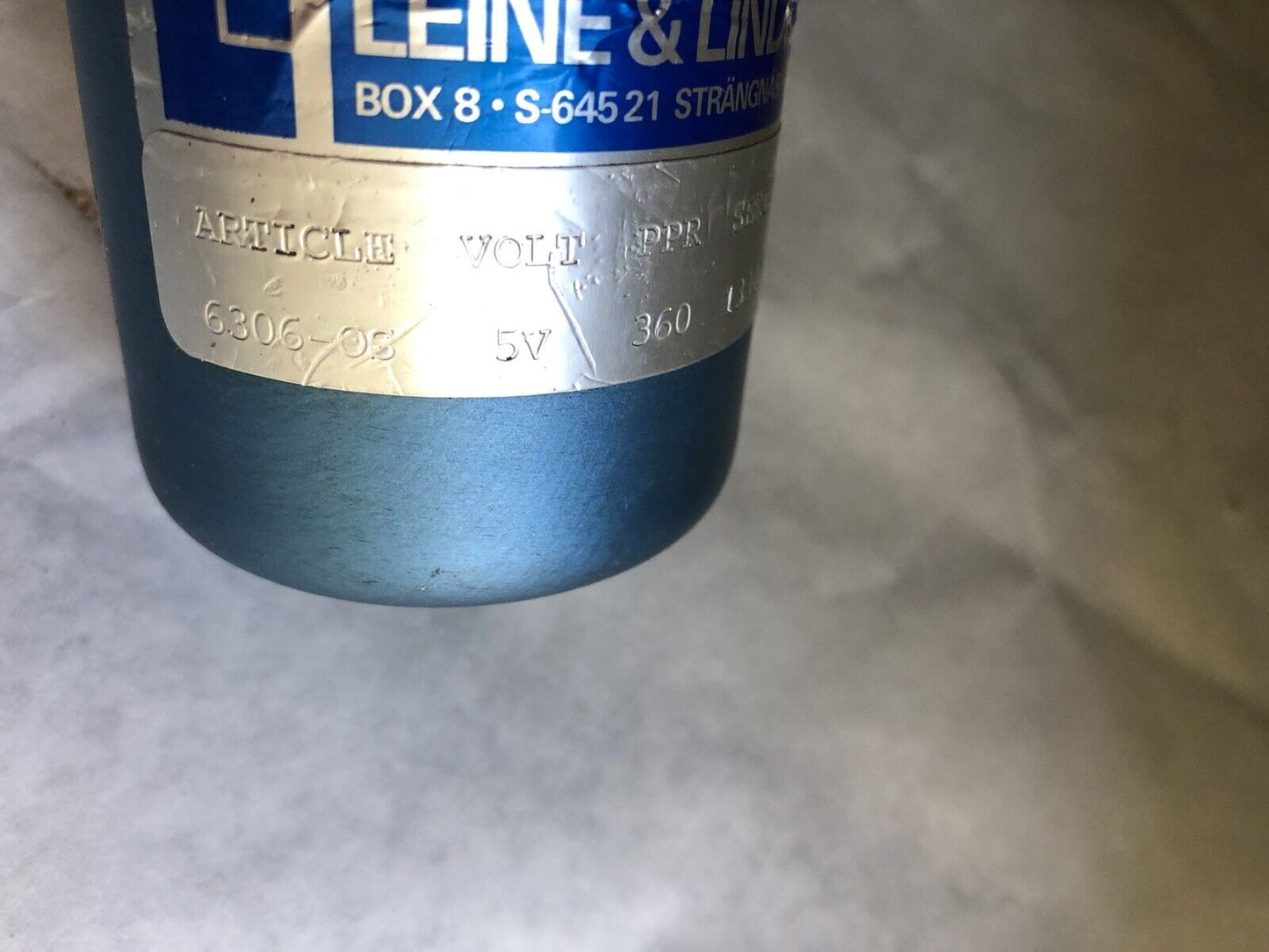 Leine & Linde Ab 6306-0S Rotary Encoder 6306-Os,Tc