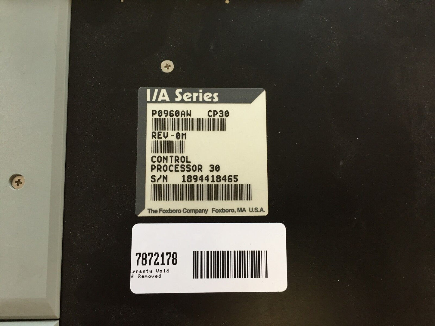Foxboro P0960aw,P0960aw Cp30, I/A Series Communications Processor 30,Sa