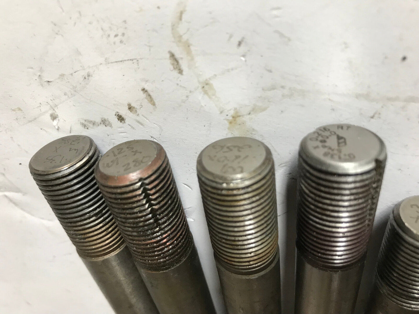 Lot 7 1/2 Strippit Wilson Turret Rectangle Punch Wt.125X.280 Rt,.135X280,129X256