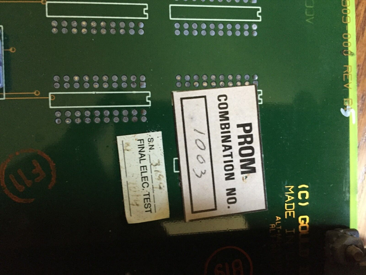 Aeg M909-000 Revb,M909 Memory Module 32K 200I/O Modicon Amm909 001,Bs,Dh