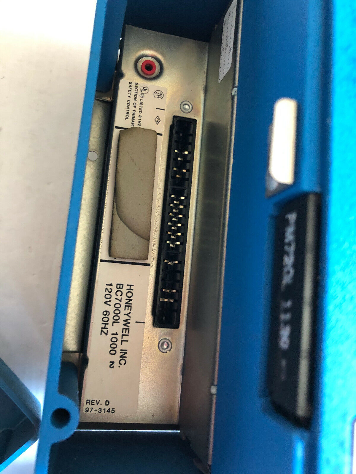 Honeywell Bc7000l 1000 Microcomputer Burner System,R7248a1004 Infrared,En