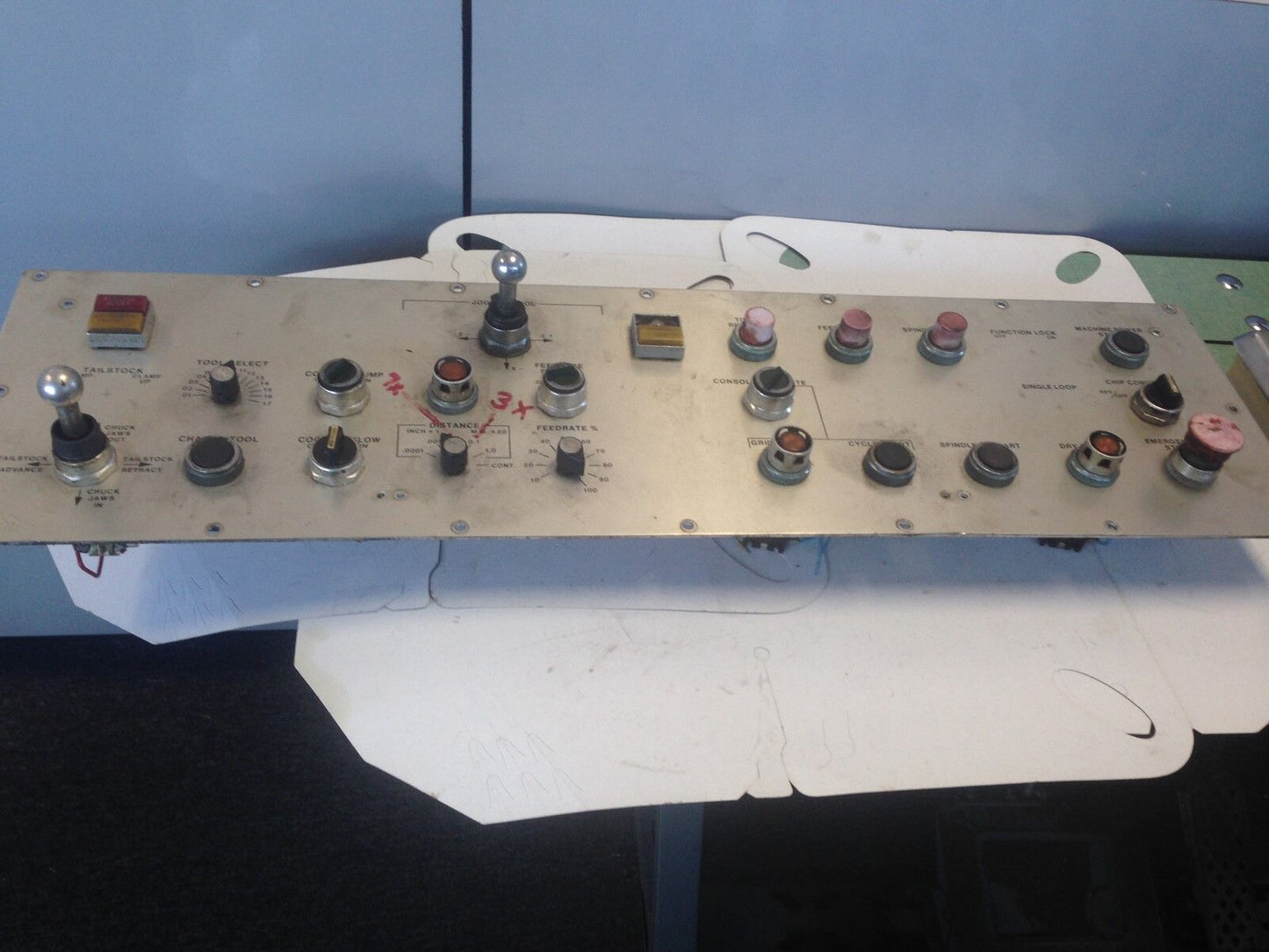 Cincinnati Milacron 3633760R01,Cnc Lathe Operator Interface Panel Display,Hc