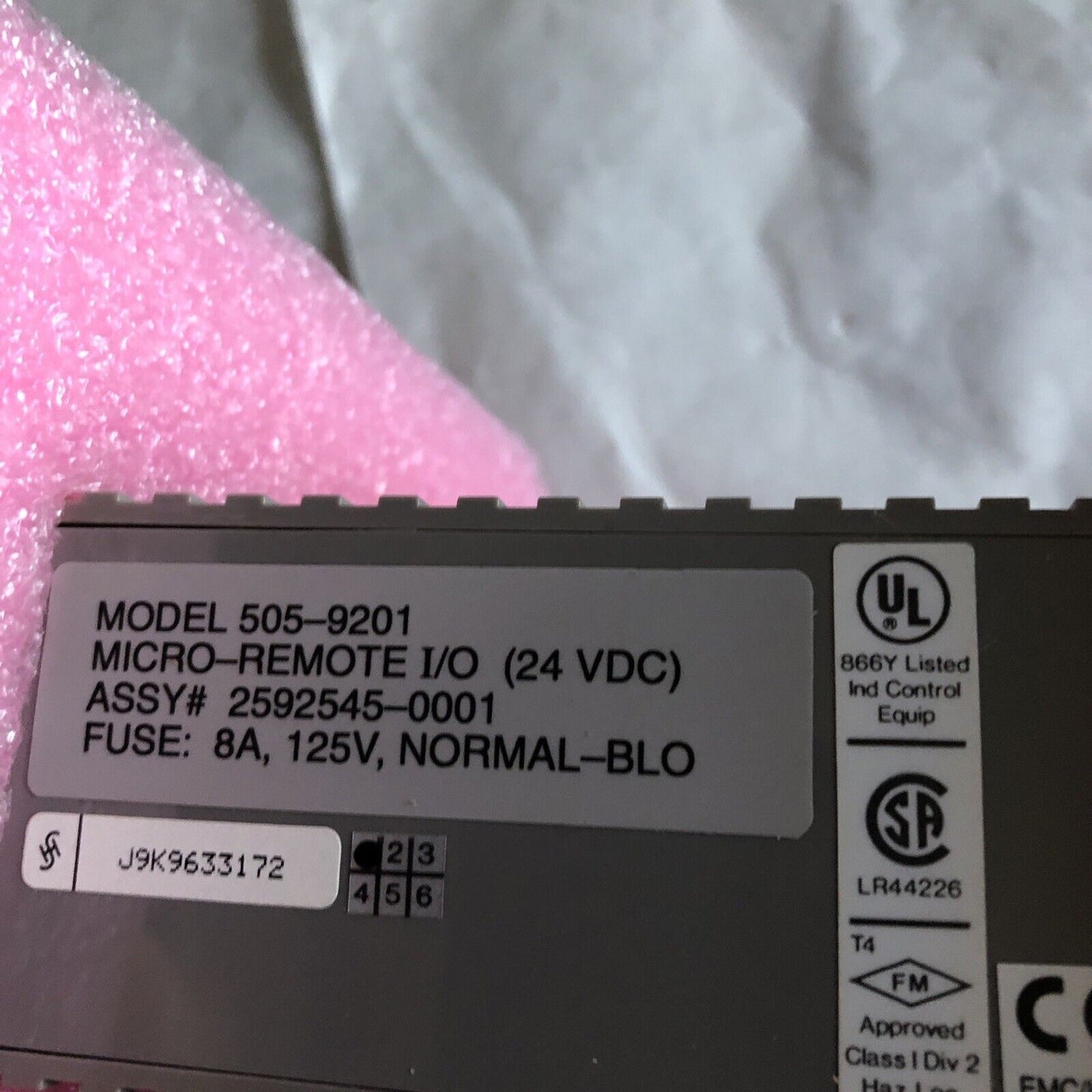 New Siemens 505-9201 Communications Module Mrio-Remote I/O 24V,2592545-0001 ,Ed