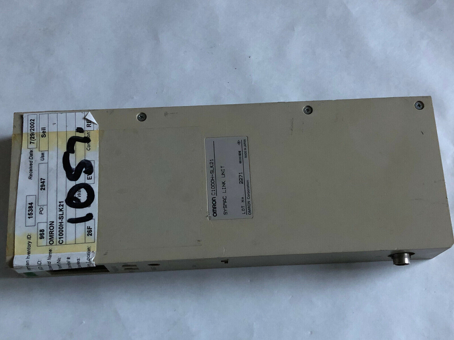 Omron C1000h-Slk21 C,Slk21 Sysmac Link, Ci 000K, Fi,Sv