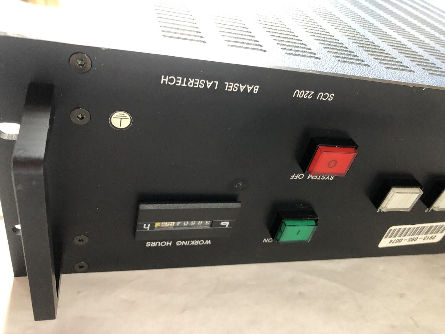 Carl Baasel Lasertech Scu 220U Laser Power Supply/ Controller Module ,Di