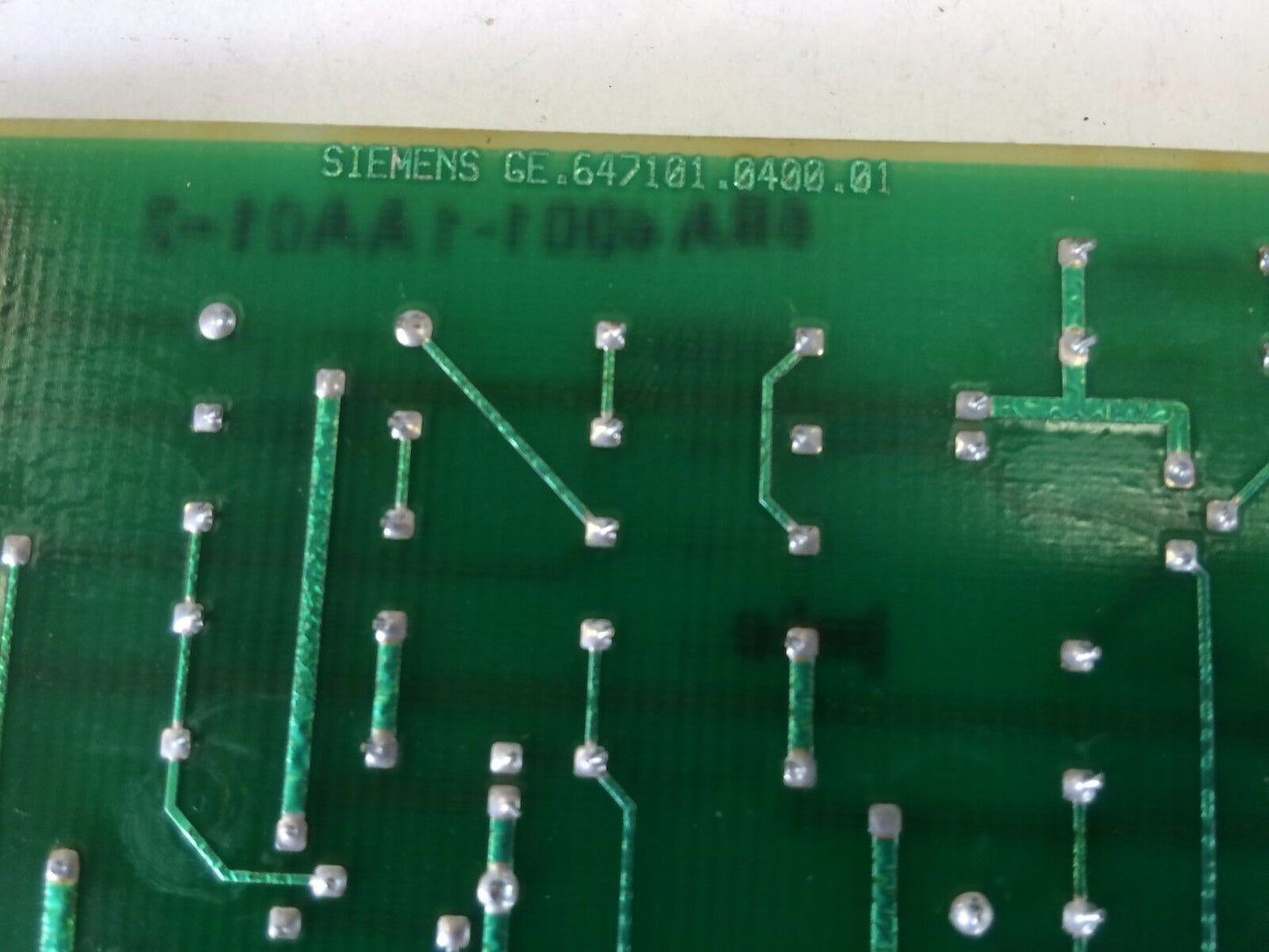 Siemens Ge.647101.0400.01 Cnc Pc Control Board, 6Ra4001-1Aa01-2,Eb