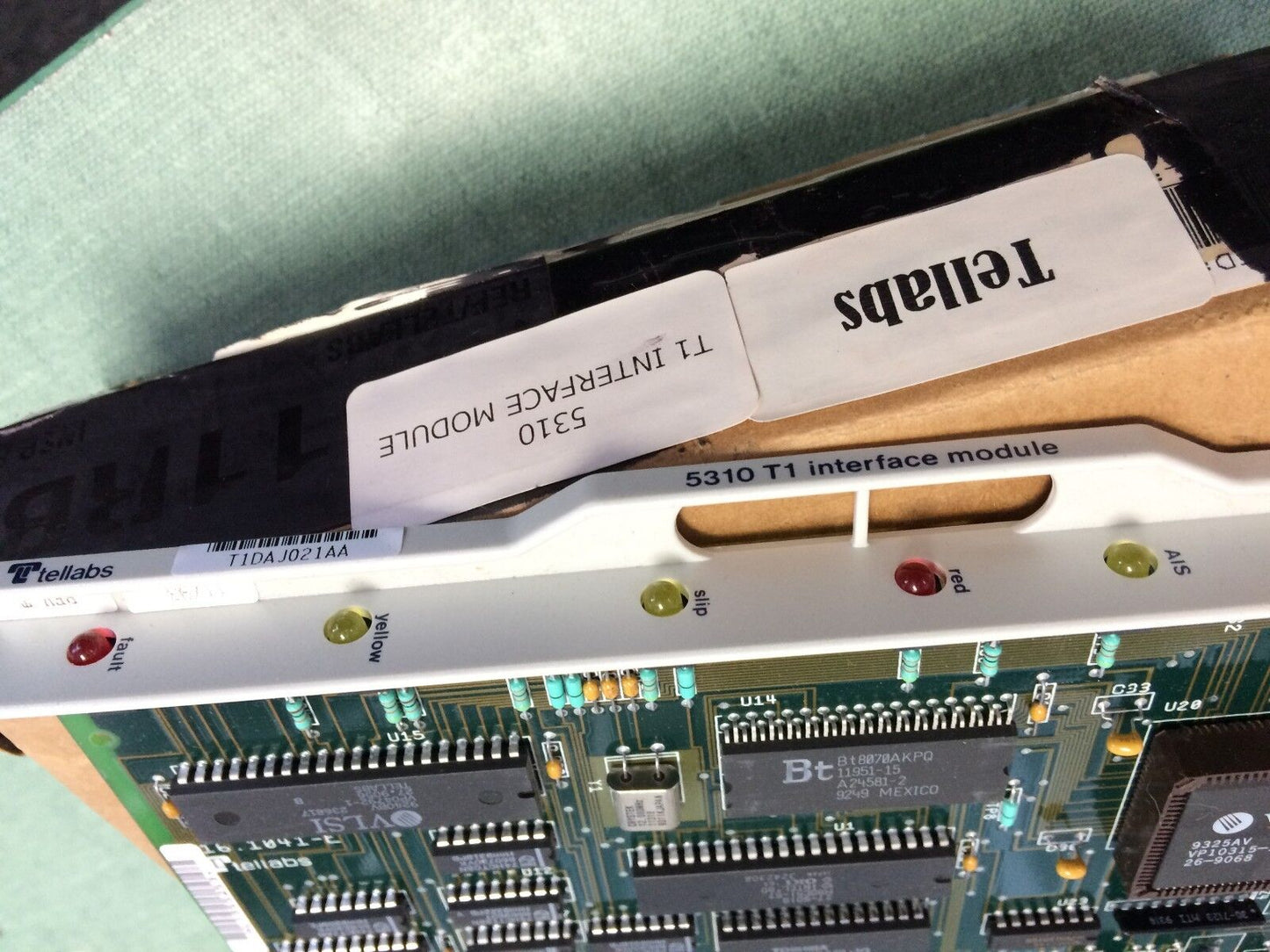 New Tellabs 16.1041-E,5310 T1,825310 Static Sensitive Interface Module T15310,Cf