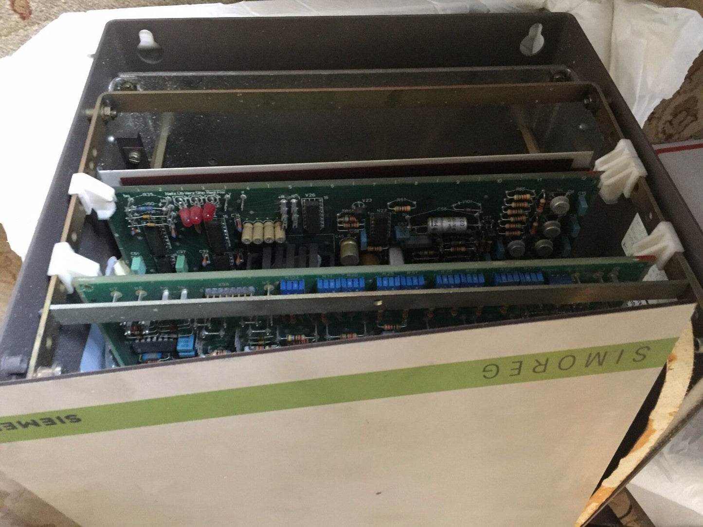 Siemens 6Ra2610-6Du300a Drive Dc Siemens C98043-A1047-L1 29 Simoreg,660849,Bz