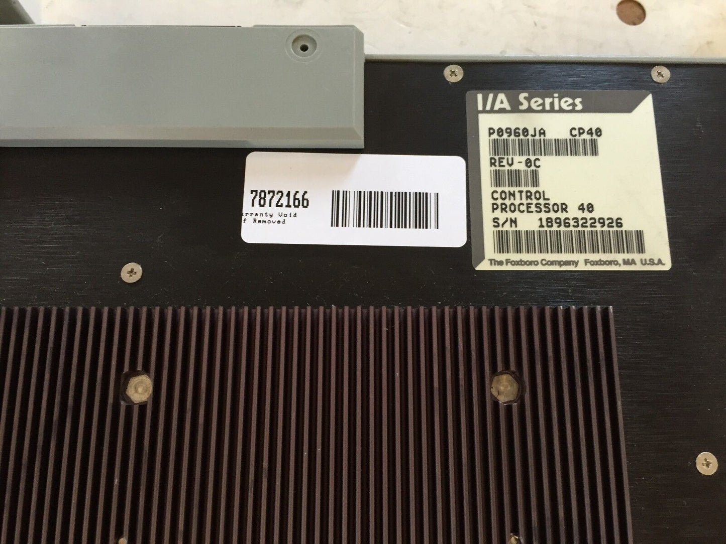 Foxboro P0960ja-0C,P0960ja Cp40, I/A Series Communications Processor 40,Dk