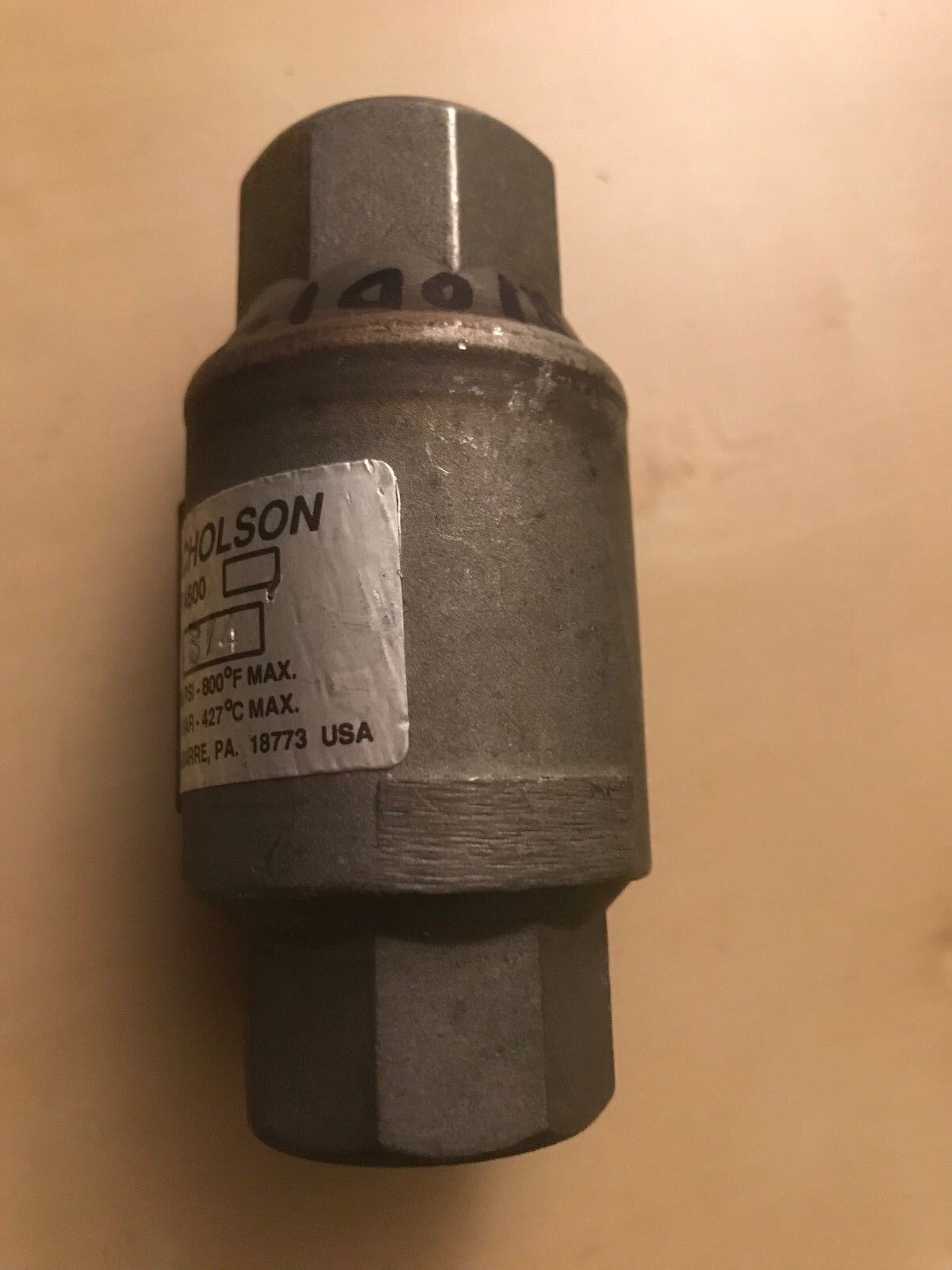 New 3/4" Npt Nicholson Ta600,Nicholson Ta 600 Thermo Dynamic Steam Trap 600,Al