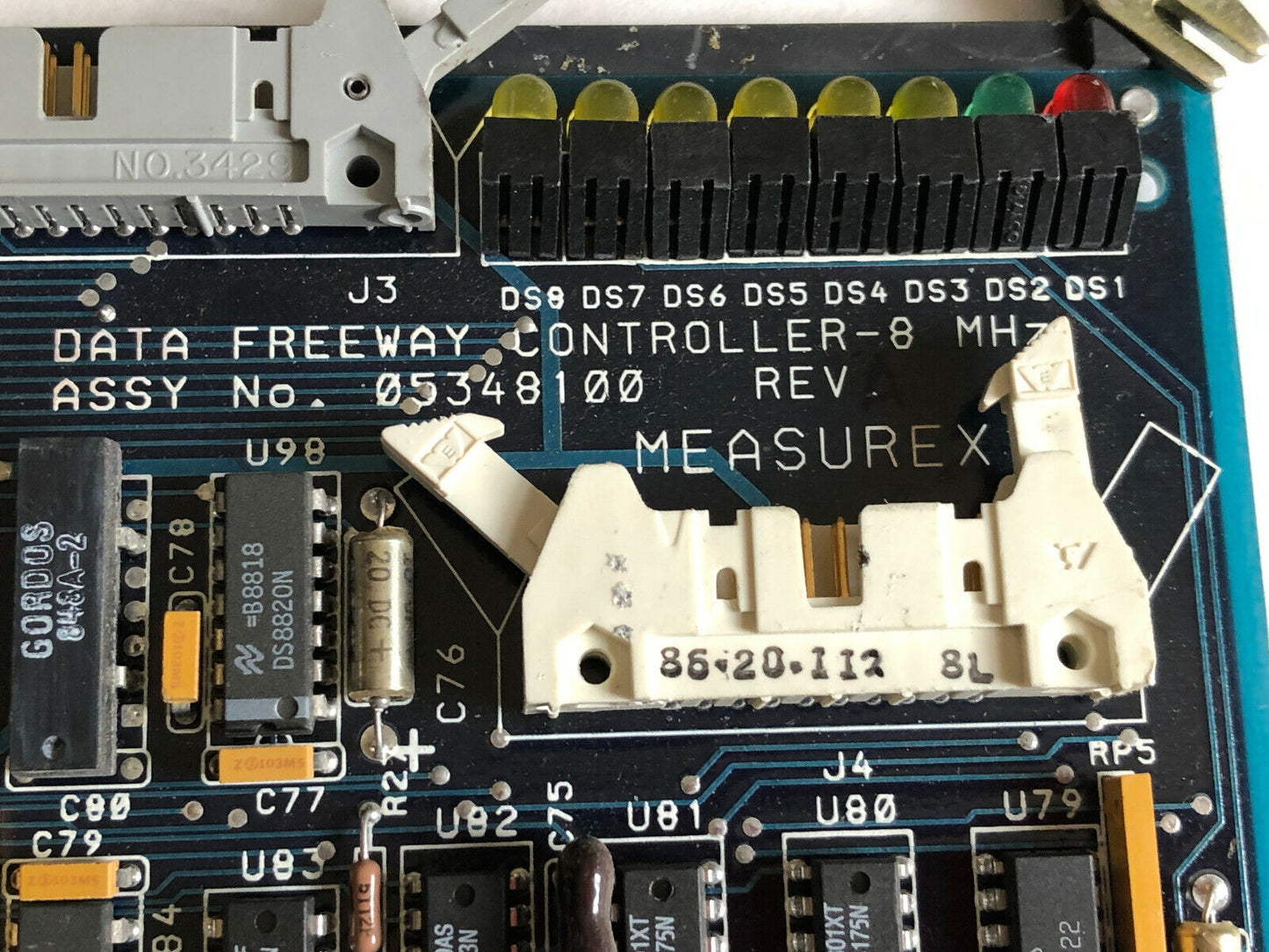 Honeywell 05348100 Measurex 08495006,209401 Data Freeway Controller 8,Sv,Cx